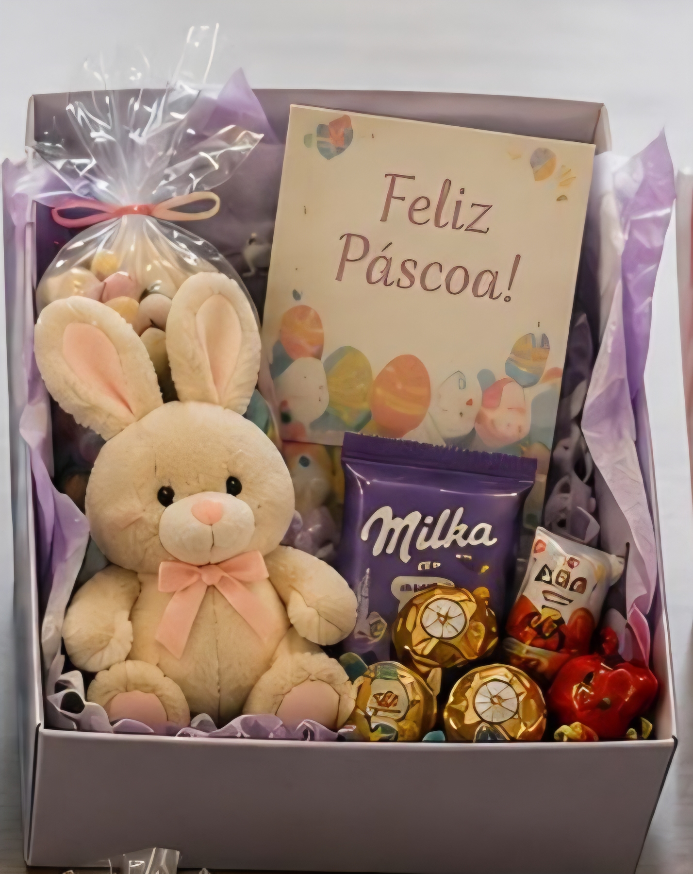🐰 Caixa Coelhinho 🥕🍫